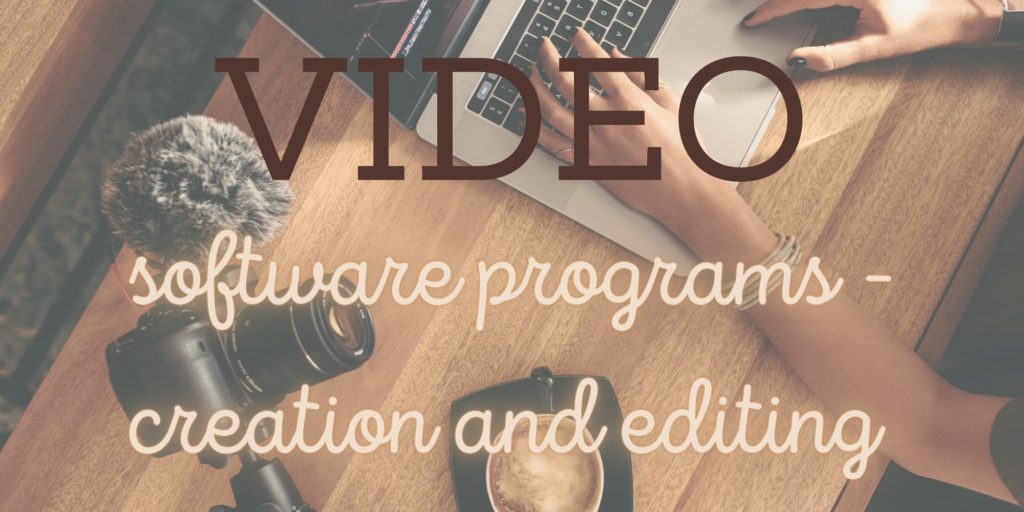 best video editing software programs to create video, edit video, ad creation, scale your business, or increase SEO